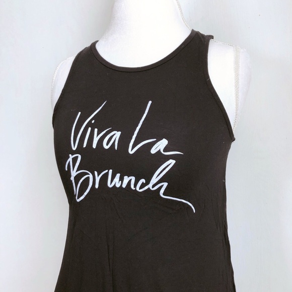 Old Navy Tops - viva la brunch graphic muscle tee